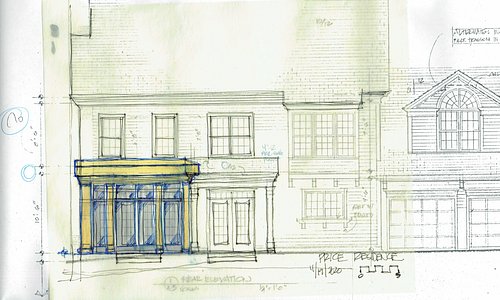 Sunroom Rear Sketch
